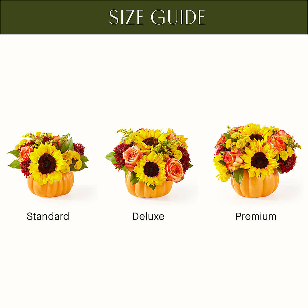 Golden Gourd Pumpkin Bouquet – For The Love Of Flowers, Johns Island SC