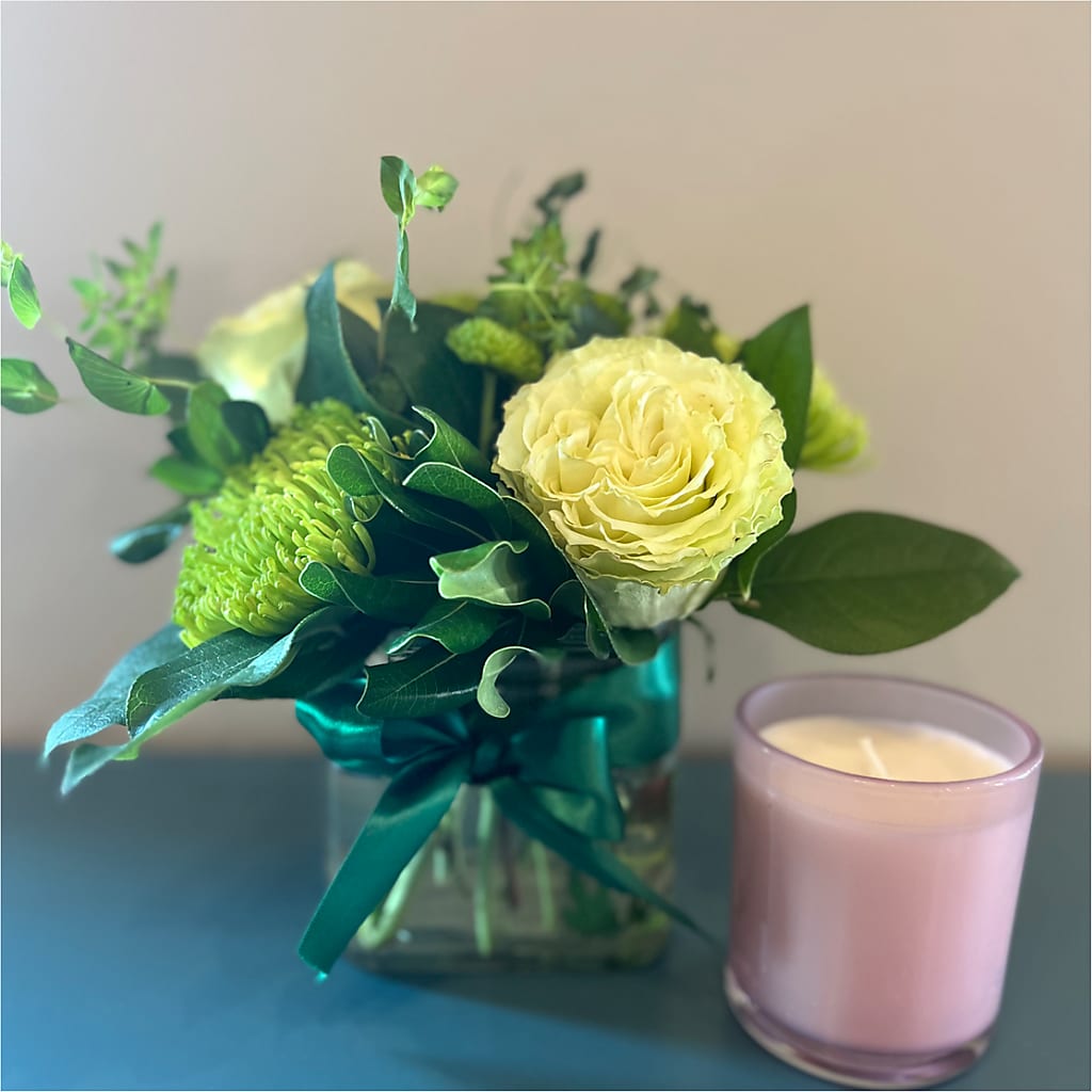 Emerald Forest Bouquet – For The Love Of Flowers, Johns Island SC