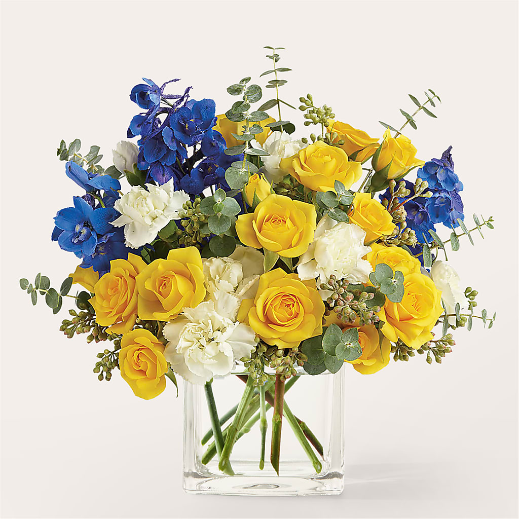 Sparkling Citrine Bouquet – For The Love Of Flowers, Johns Island SC