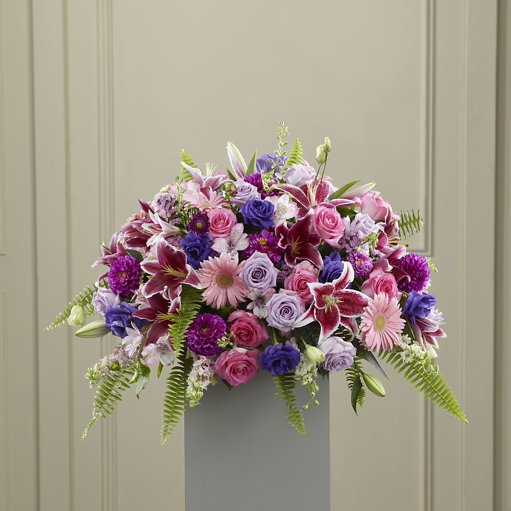 Fare Thee Well Pedestal – For The Love Of Flowers, Johns Island SC