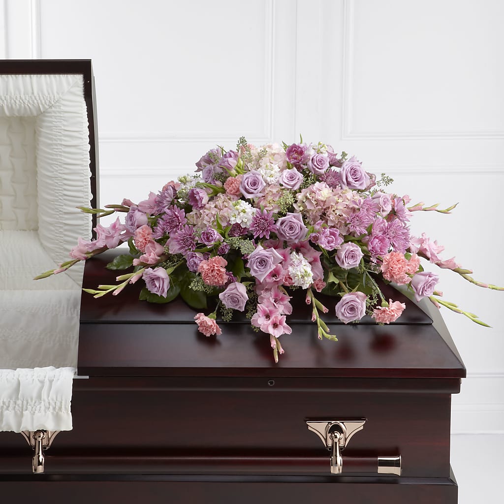 Immorata Casket Spray – For The Love Of Flowers, Johns Island SC