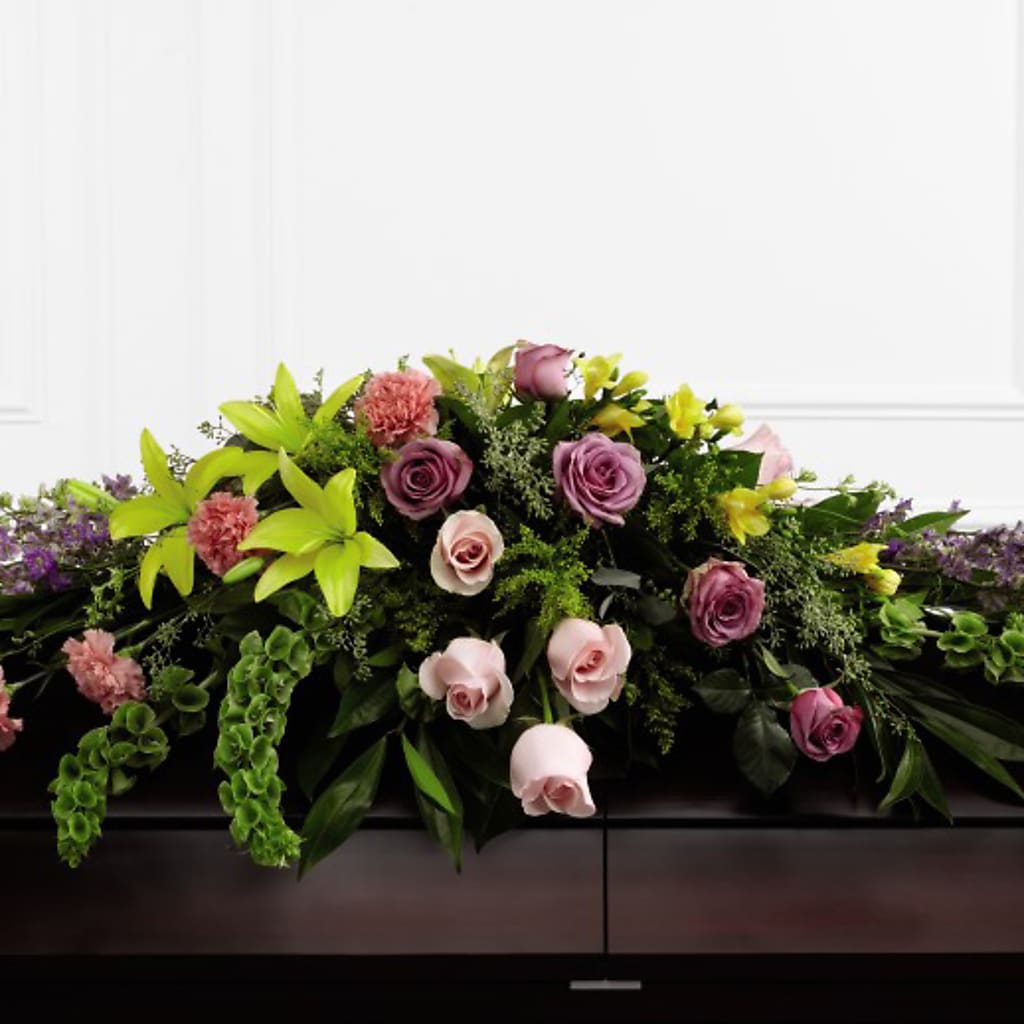 Forever Beloved Casket Spray – For The Love Of Flowers, Johns Island SC