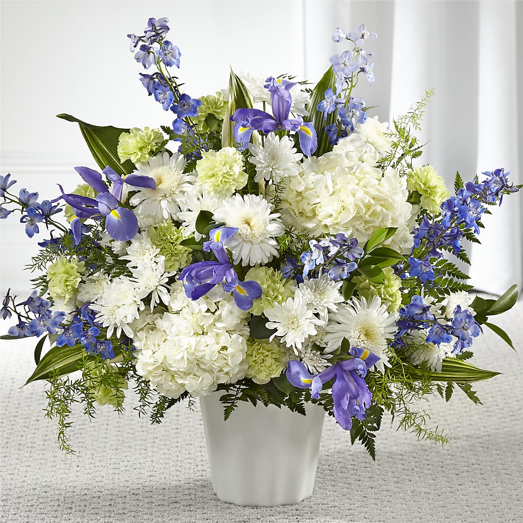 Soft Serenity Floor Basket – For The Love Of Flowers, Johns Island SC