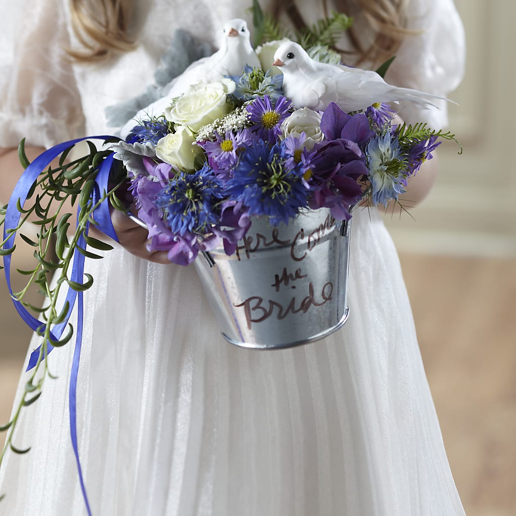 Enchantment Flower Girl Arrangement – For The Love Of Flowers, Johns Island SC