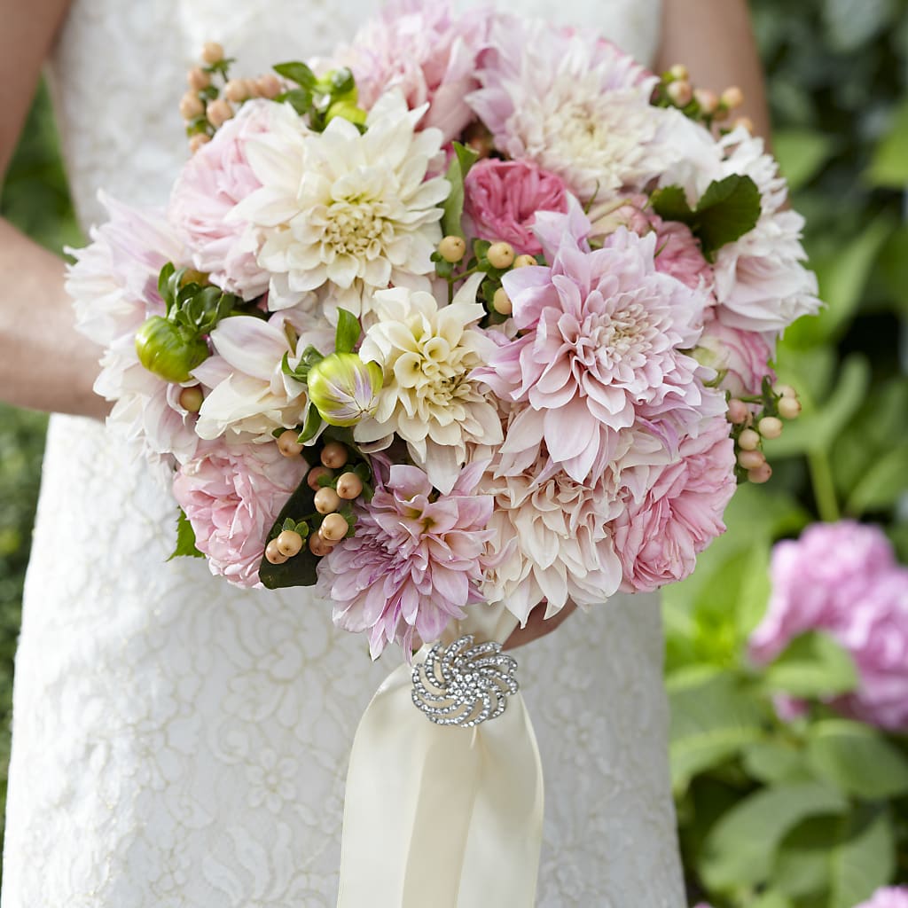 Heart's Promise Bouquet – For The Love Of Flowers, Johns Island SC