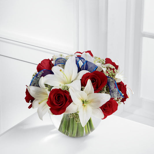 Independence Bouquet –  For The Love Of Flowers, Johns Island SC