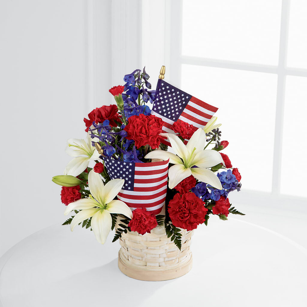 American Glory Bouquet –  For The Love Of Flowers, Johns Island SC