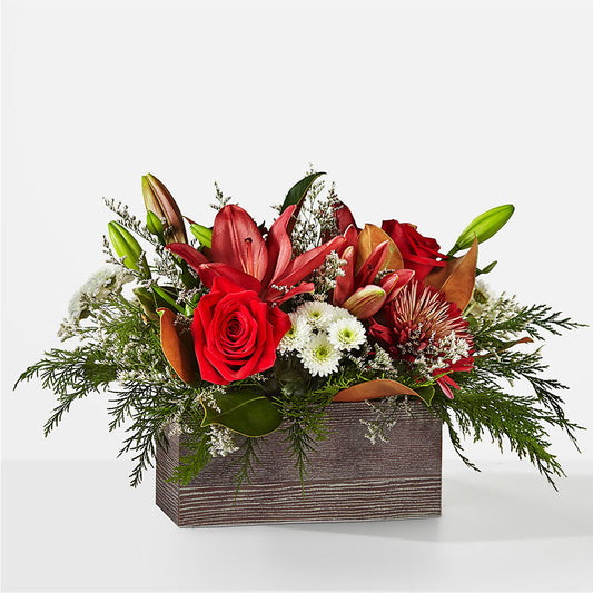 Christmas Break Bouquet –  For The Love Of Flowers, Johns Island SC