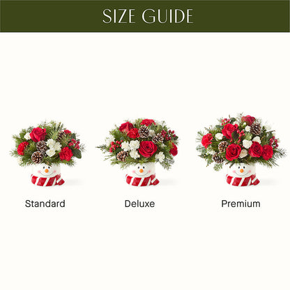 Jolly Snowman Bouquet –  For The Love Of Flowers, Johns Island SC