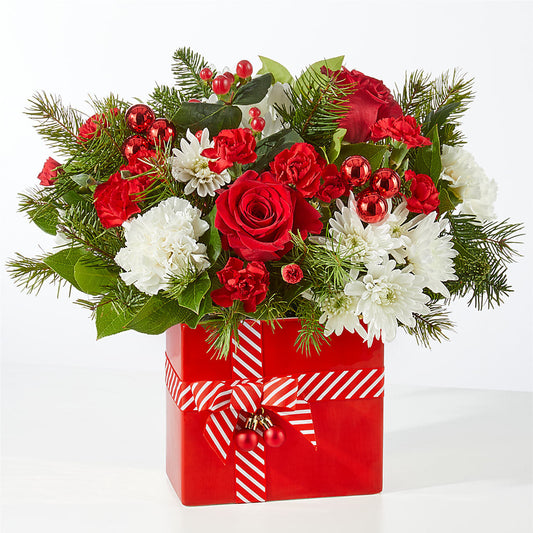 Presents Under the Tree Bouquet –  For The Love Of Flowers, Johns Island SC
