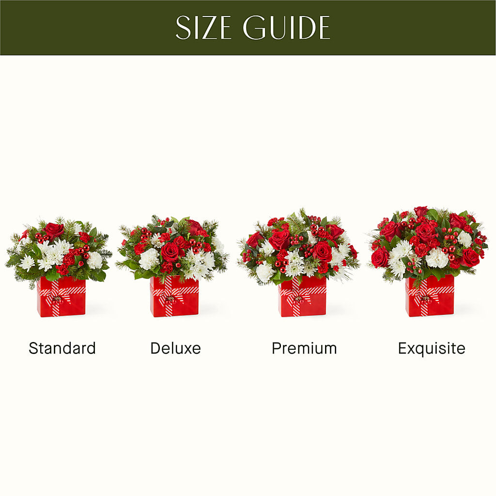 Presents Under the Tree Bouquet –  For The Love Of Flowers, Johns Island SC