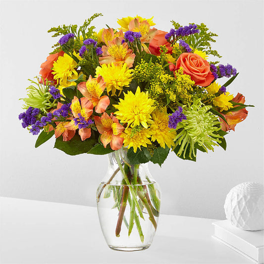 Marmalade Skies Bouquet –  For The Love Of Flowers, Johns Island SC