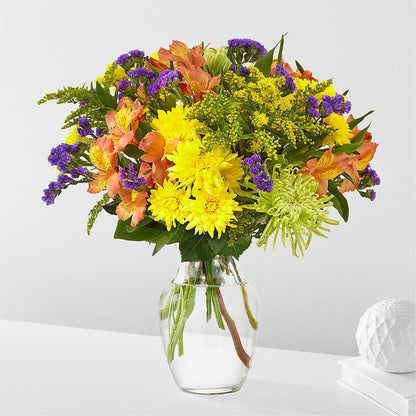 Marmalade Skies Bouquet –  For The Love Of Flowers, Johns Island SC