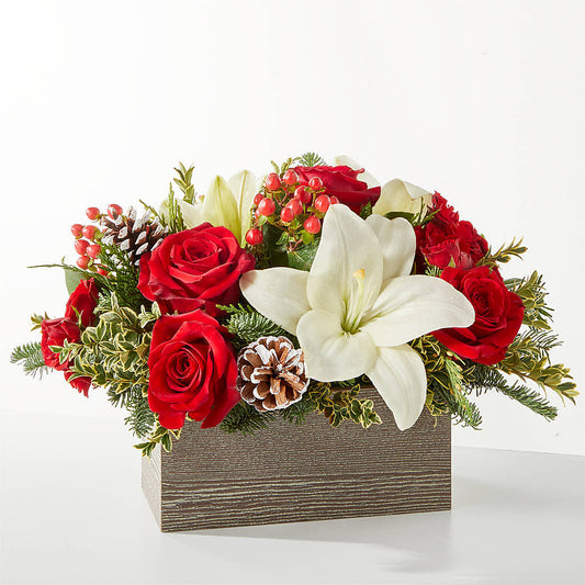 Snowy Wonderland Bouquet –  For The Love Of Flowers, Johns Island SC