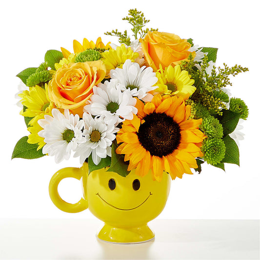 Be Happy Bouquet –  For The Love Of Flowers, Johns Island SC