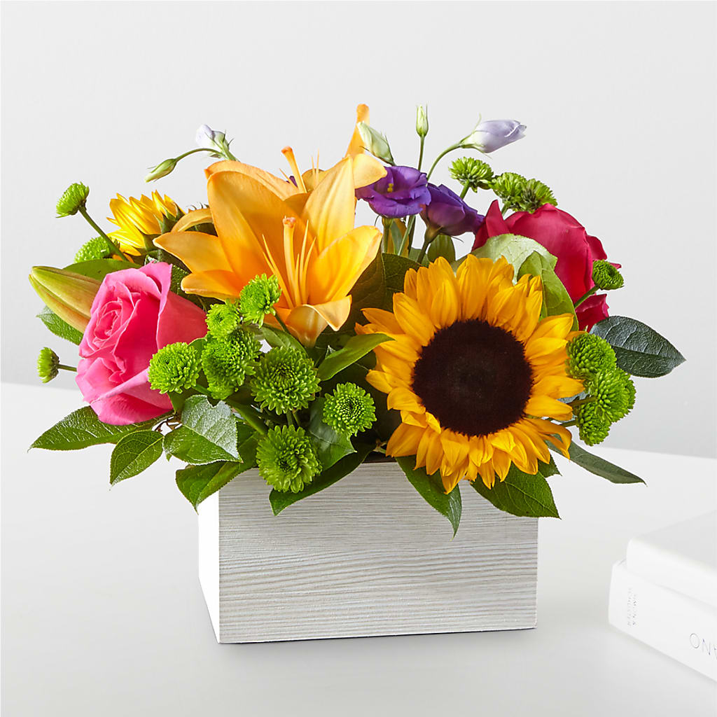 Best Day Box Bouquet –  For The Love Of Flowers, Johns Island SC