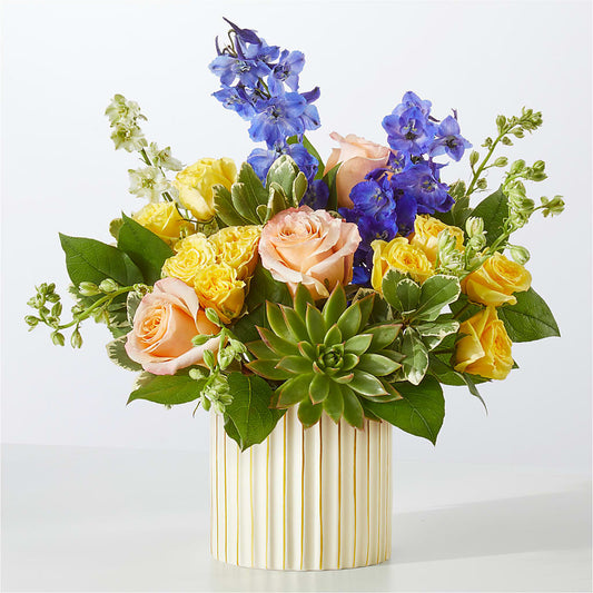 Cobalt Reverie Bouquet –  For The Love Of Flowers, Johns Island SC