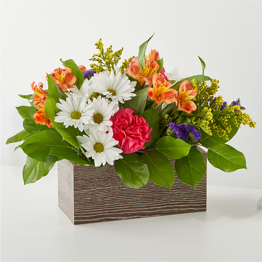 Oopsie Daisy Box Bouquet –  For The Love Of Flowers, Johns Island SC