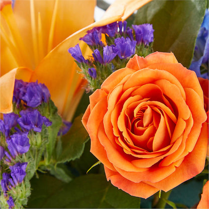 Radiant Citrus Box Bouquet –  For The Love Of Flowers, Johns Island SC