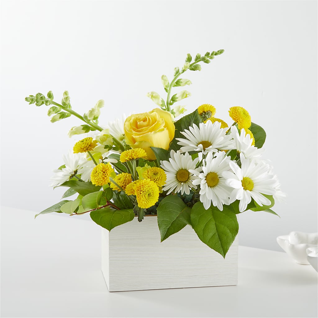 Sun Salutation Box Bouquet –  For The Love Of Flowers, Johns Island SC