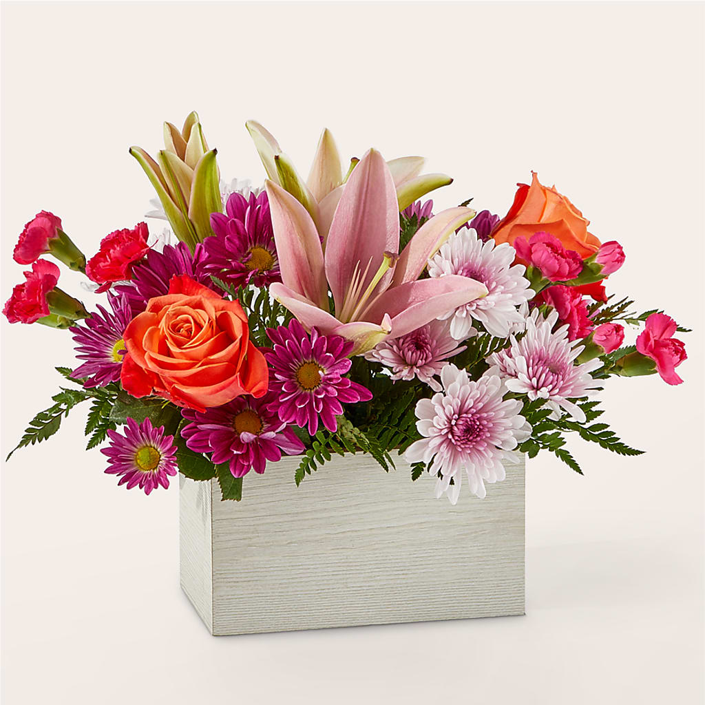 Light of My Life Box Bouquet –  For The Love Of Flowers, Johns Island SC