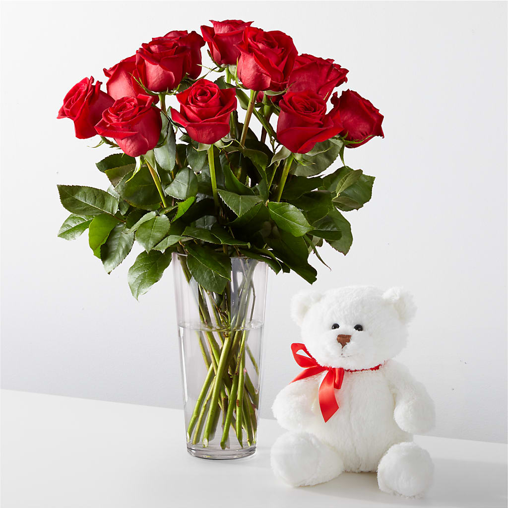 Romantic Long Stem Red Rose Bouquet Bundles –  For The Love Of Flowers, Johns Island SC