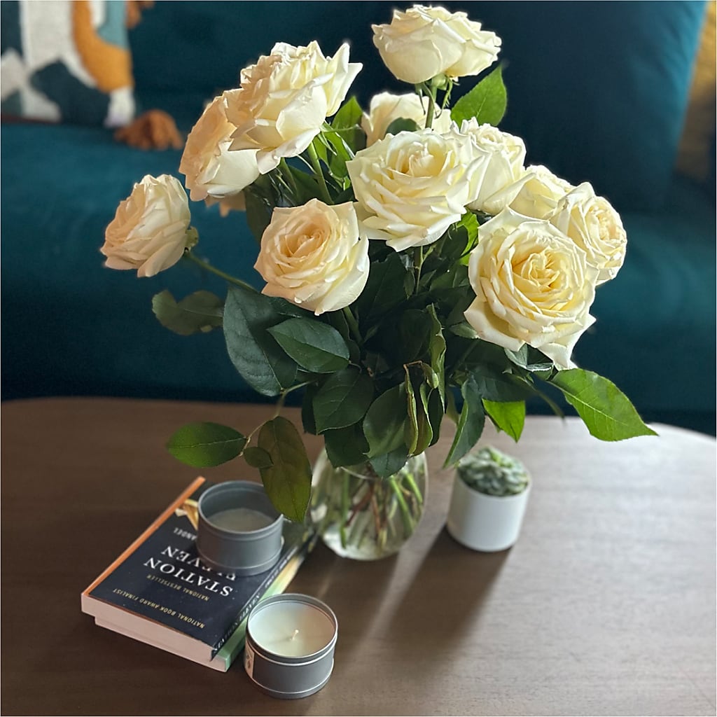 Long Stem Yellow Rose Bouquet –  For The Love Of Flowers, Johns Island SC