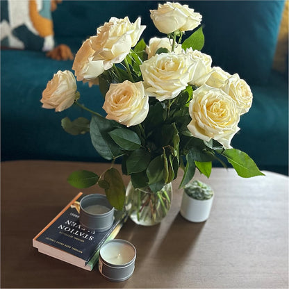 Long Stem Yellow Rose Bouquet –  For The Love Of Flowers, Johns Island SC