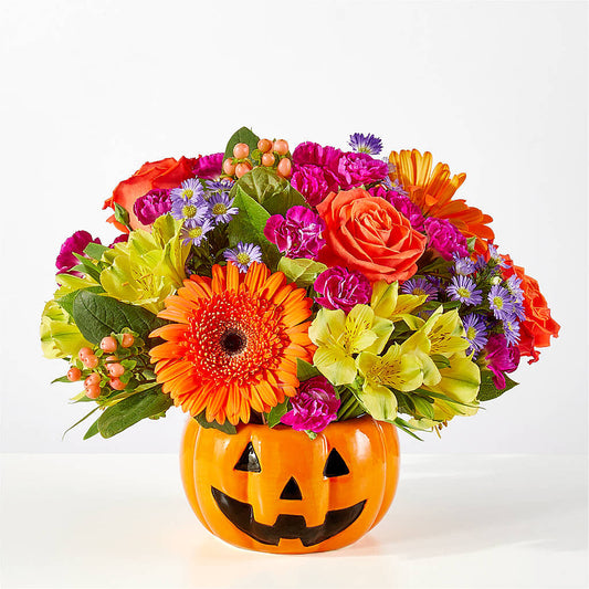 Tricks & Treats Pumpkin –  For The Love Of Flowers, Johns Island SC