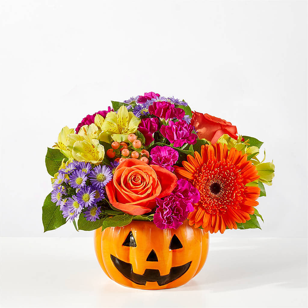 Tricks & Treats Pumpkin –  For The Love Of Flowers, Johns Island SC