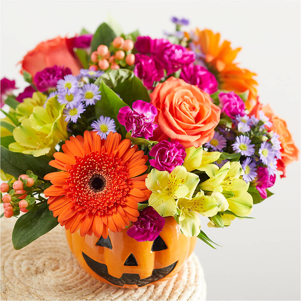 Tricks & Treats Pumpkin –  For The Love Of Flowers, Johns Island SC