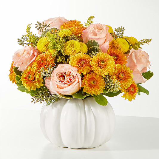 Peachy Pumpkin –  For The Love Of Flowers, Johns Island SC