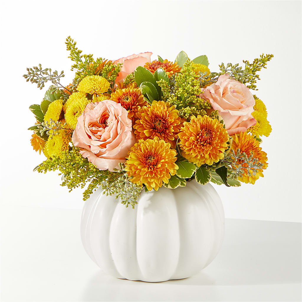 Peachy Pumpkin –  For The Love Of Flowers, Johns Island SC