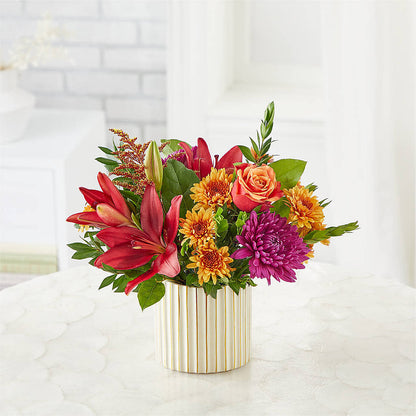 Burgundy Landscape Bouquet –  For The Love Of Flowers, Johns Island SC