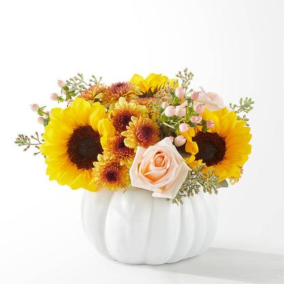 Pumpkin to Talk About Bouquet –  For The Love Of Flowers, Johns Island SC