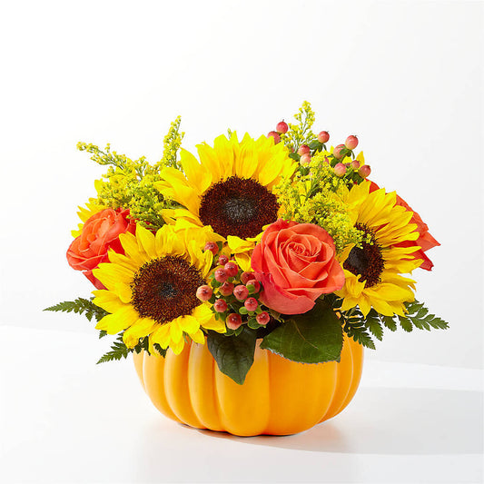 Pick of the Patch Pumpkin Bouquet –  For The Love Of Flowers, Johns Island SC