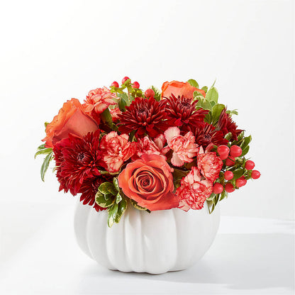 Autumn Air Pumpkin Bouquet –  For The Love Of Flowers, Johns Island SC