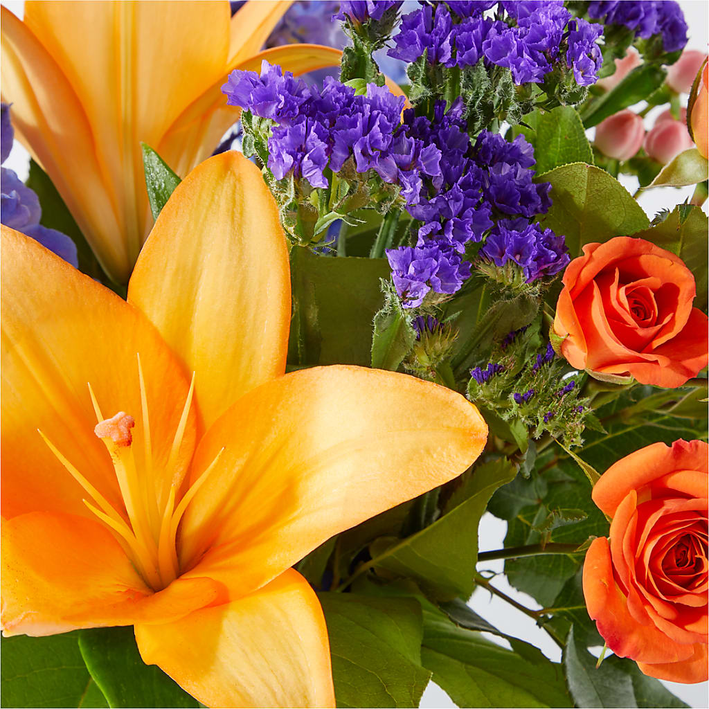 Radiant Citrus Bouquet –  For The Love Of Flowers, Johns Island SC