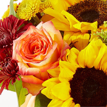 Golden Gourd Pumpkin Bouquet –  For The Love Of Flowers, Johns Island SC