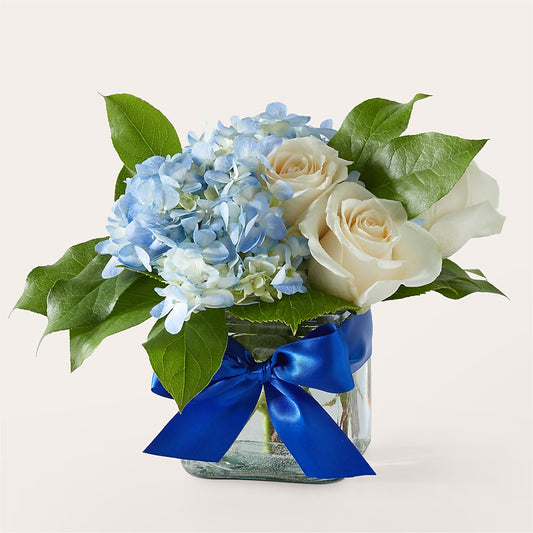 Sky Blue Delight Bouquet –  For The Love Of Flowers, Johns Island SC
