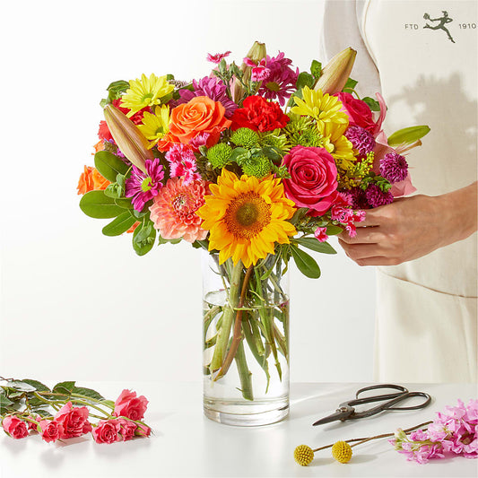 Cue the Confetti - A Florist Original –  For The Love Of Flowers, Johns Island SC