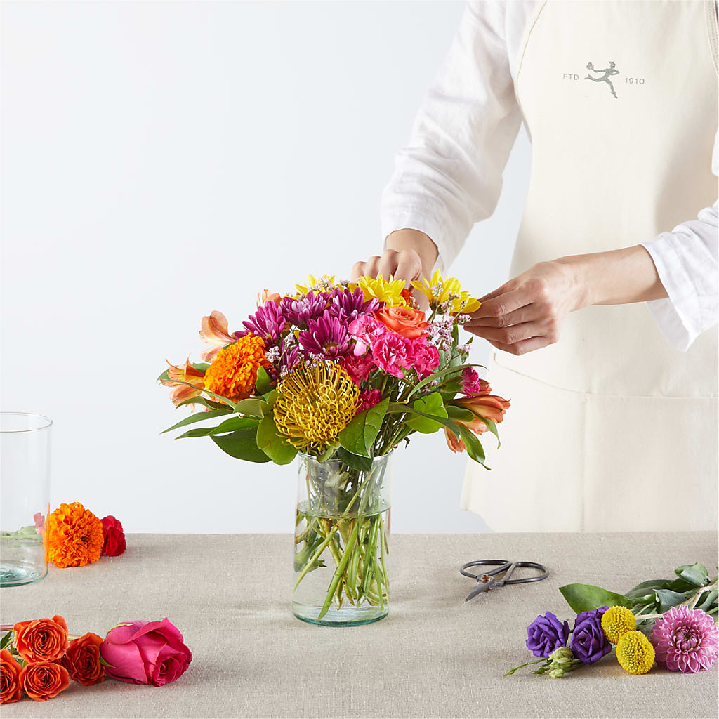 Feast of Color – A Florist Original –  For The Love Of Flowers, Johns Island SC
