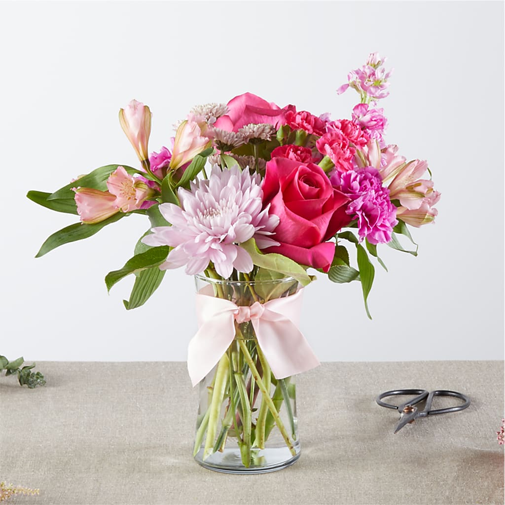 Pink Ribbon - A Florist Original –  For The Love Of Flowers, Johns Island SC