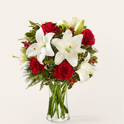 Sparkling Snowflakes Bouquet –  For The Love Of Flowers, Johns Island SC