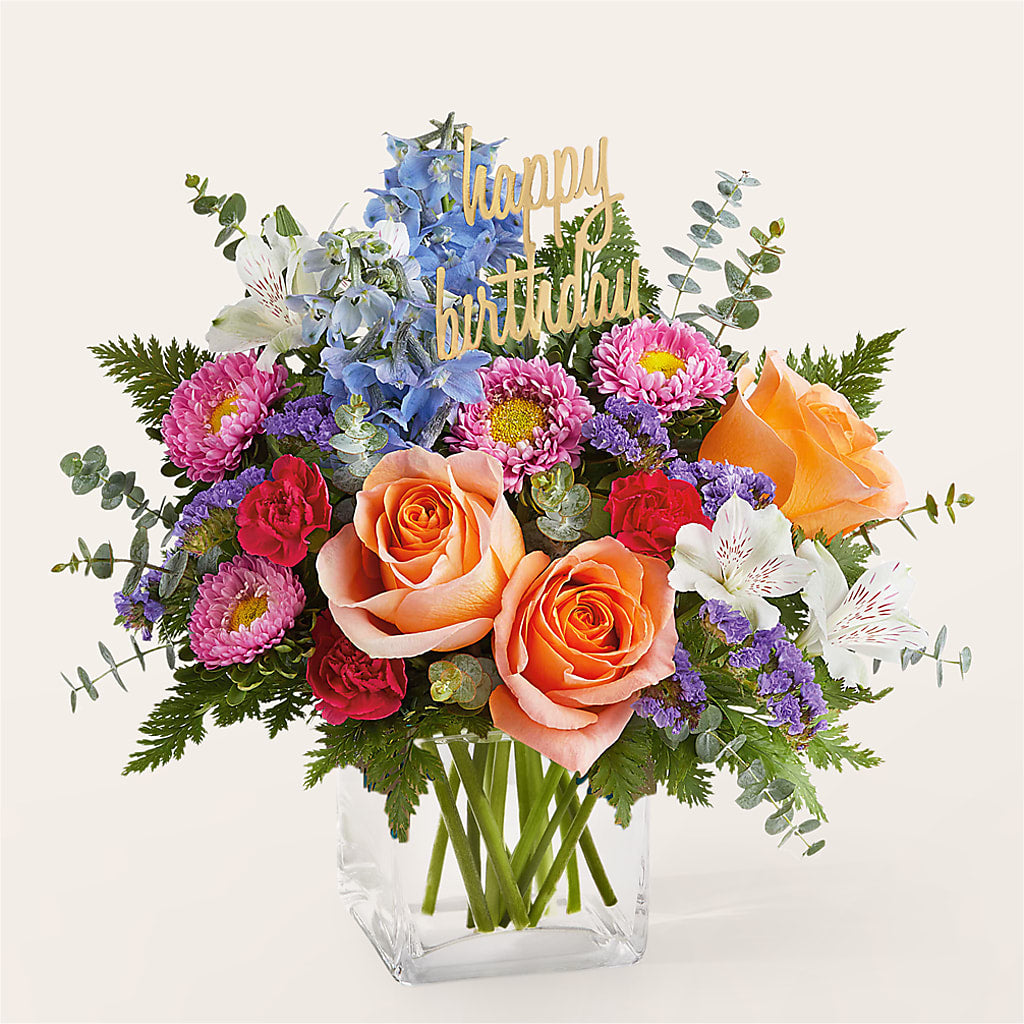 Birthday Bash Bouquet –  For The Love Of Flowers, Johns Island SC