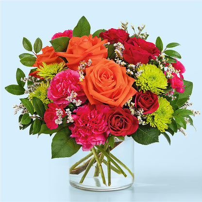 Colorful Carnival Bouquet –  For The Love Of Flowers, Johns Island SC