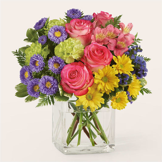 Candy Jar Bouquet –  For The Love Of Flowers, Johns Island SC
