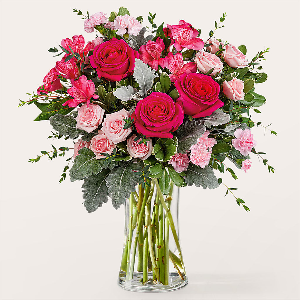 Tickled Pink Bouquet –  For The Love Of Flowers, Johns Island SC
