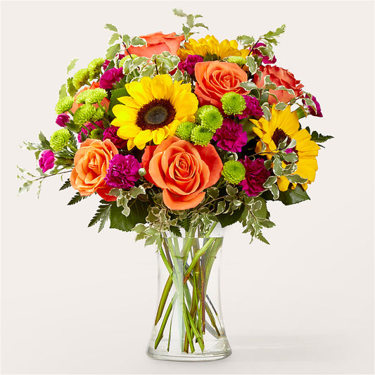 Warmth & Light Bouquet –  For The Love Of Flowers, Johns Island SC