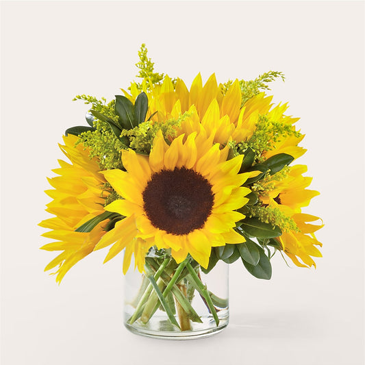 Beaming Sunflower Bouquet –  For The Love Of Flowers, Johns Island SC